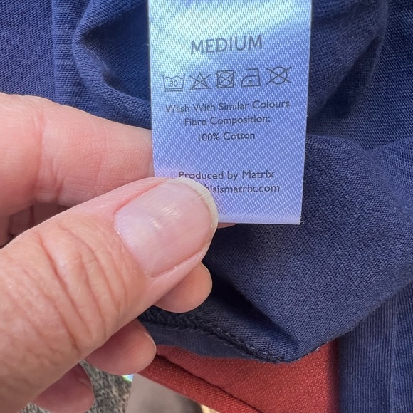 Temperley London Navy Blue Satin Collar Long Sleeve Top Medium - Picture 6 of 6